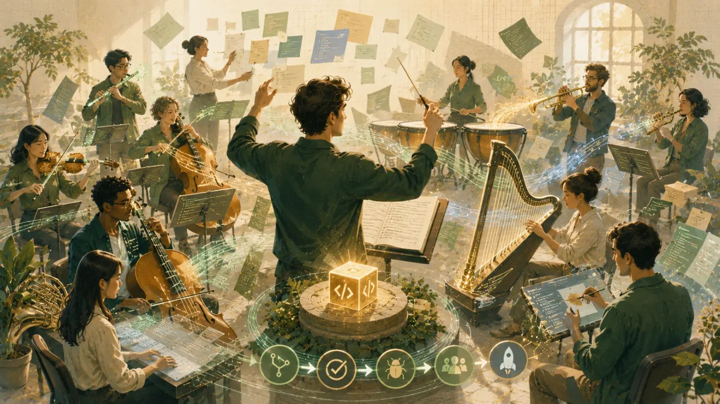 KI-Orchestrierung: Die neue Workflow-Ebene in der Softwareentwicklung