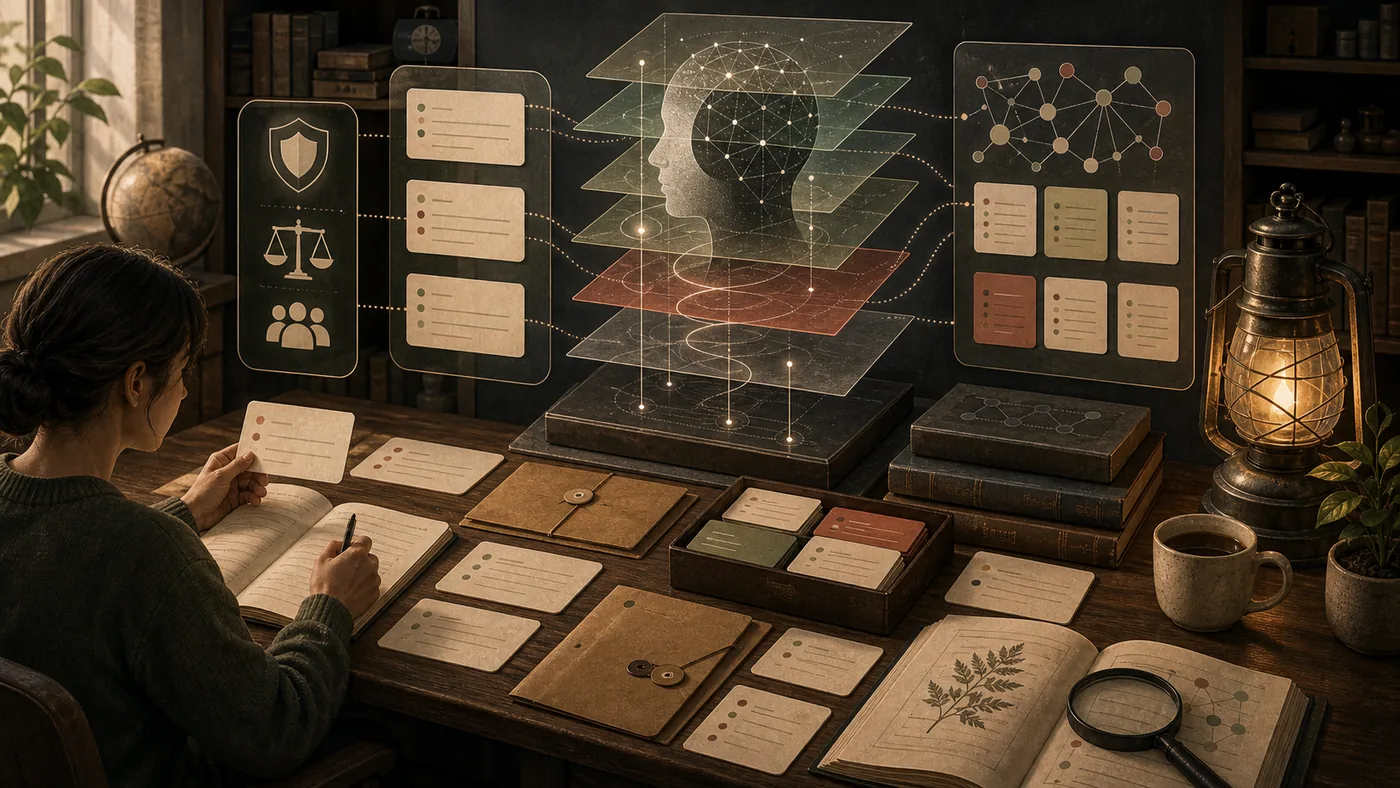 Illustration for Anthropic: safety-oriented AI work with control paths and knowledge cards