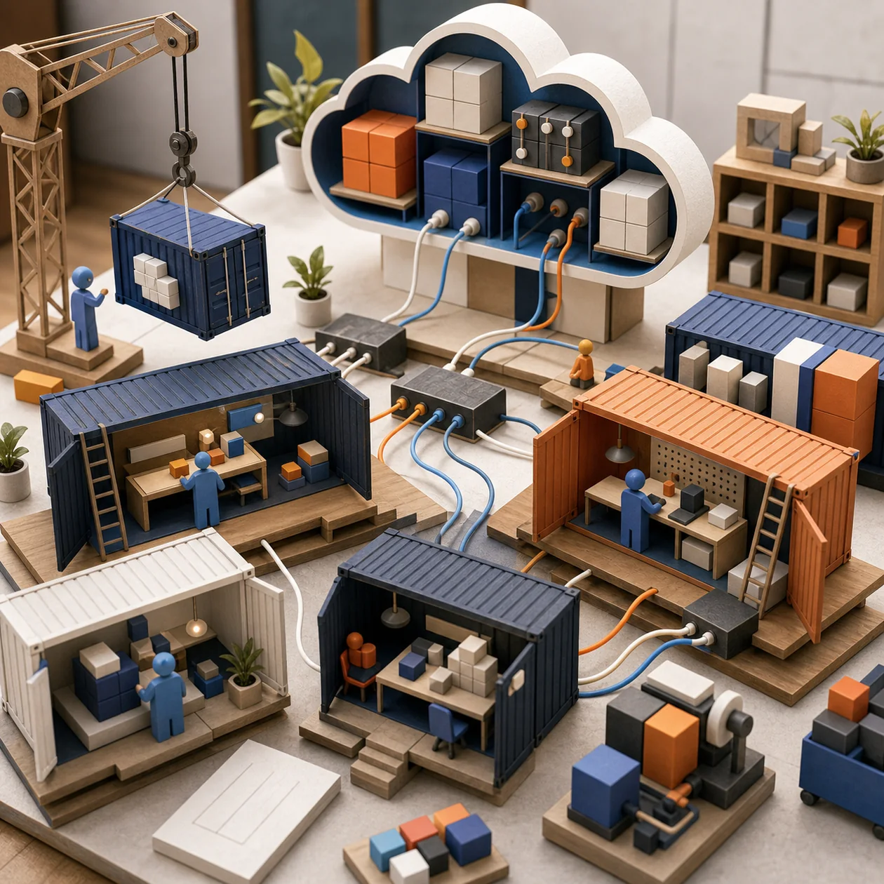 Illustration for Eclipse Che: modular container workshop for portable development spaces