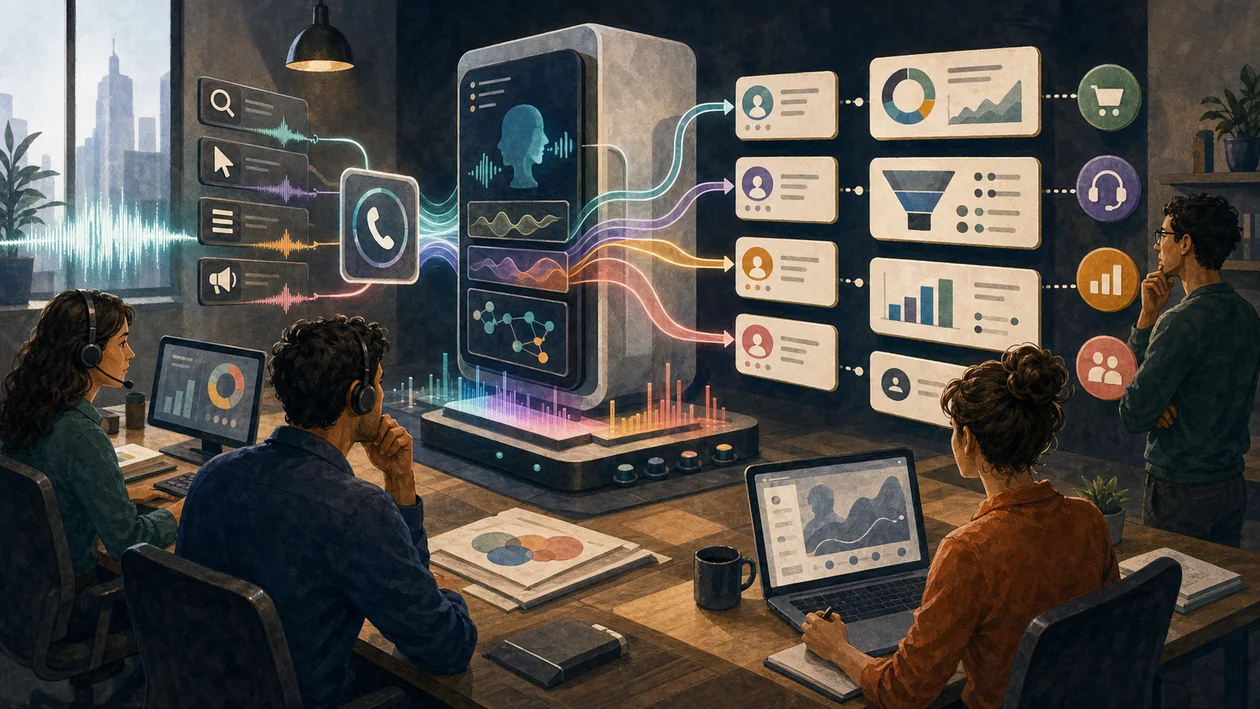 Illustration zu Invoca: Anrufwellen werden zu Kampagnensignalen, Attribution und Sales-Handoffs