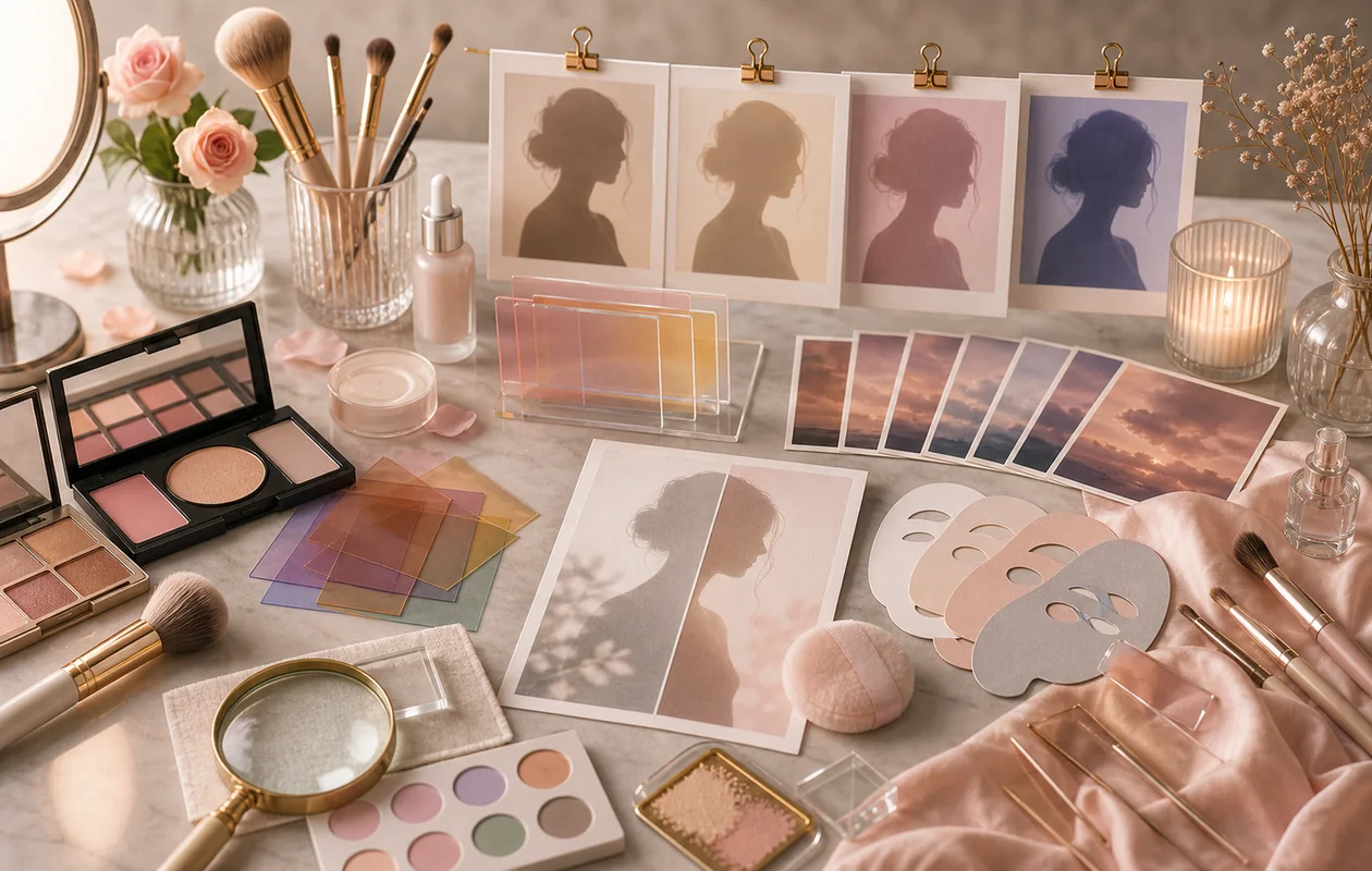 Illustration for Meitu: light, color filters, and retouching masks refine mobile photo aesthetics
