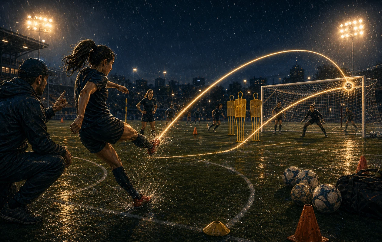 Illustration for ShotPro: previsualization stage with camera paths and scene marks