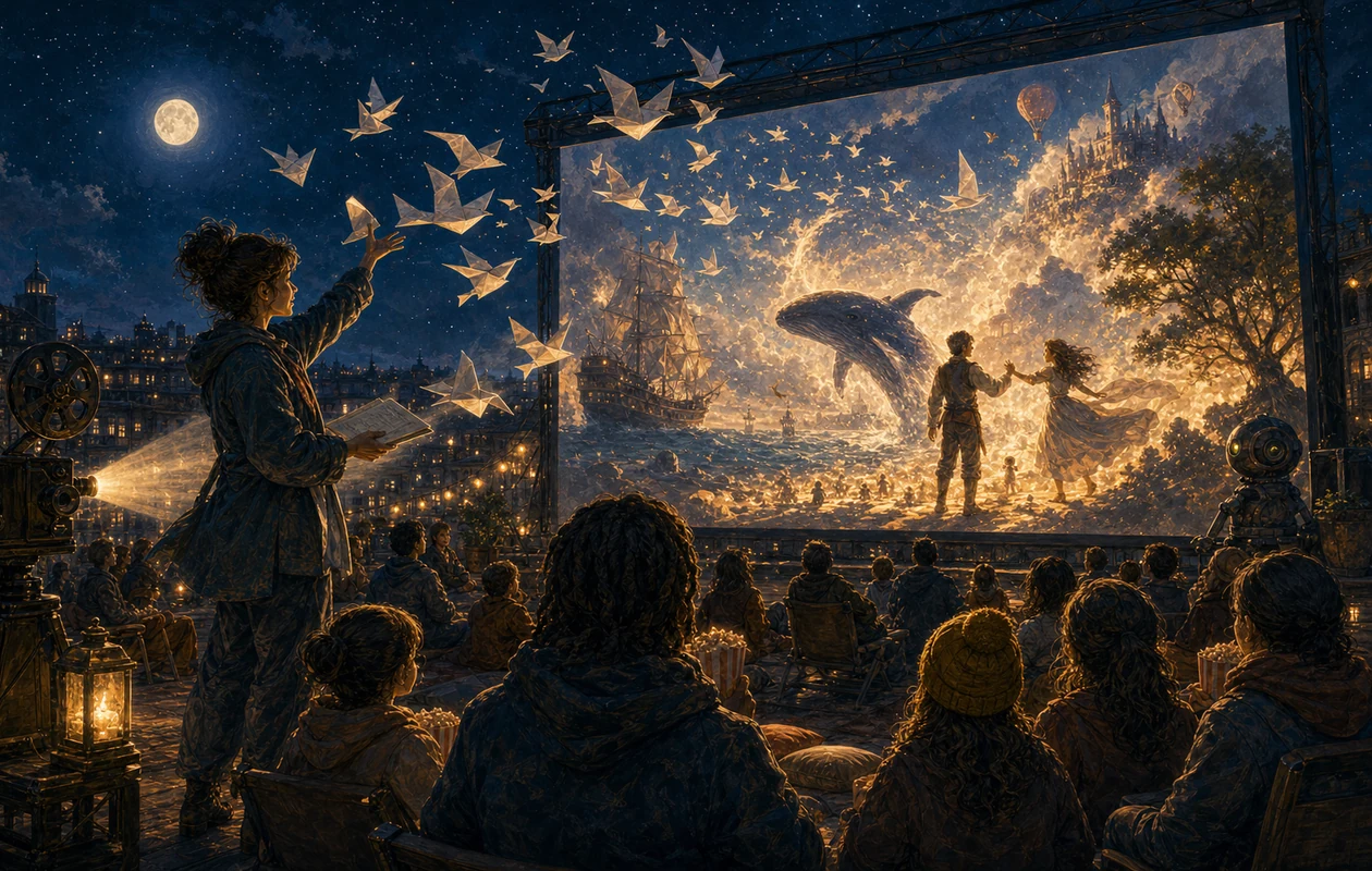Illustration for Sora: cloud cinema shaping video sequences from storyboards