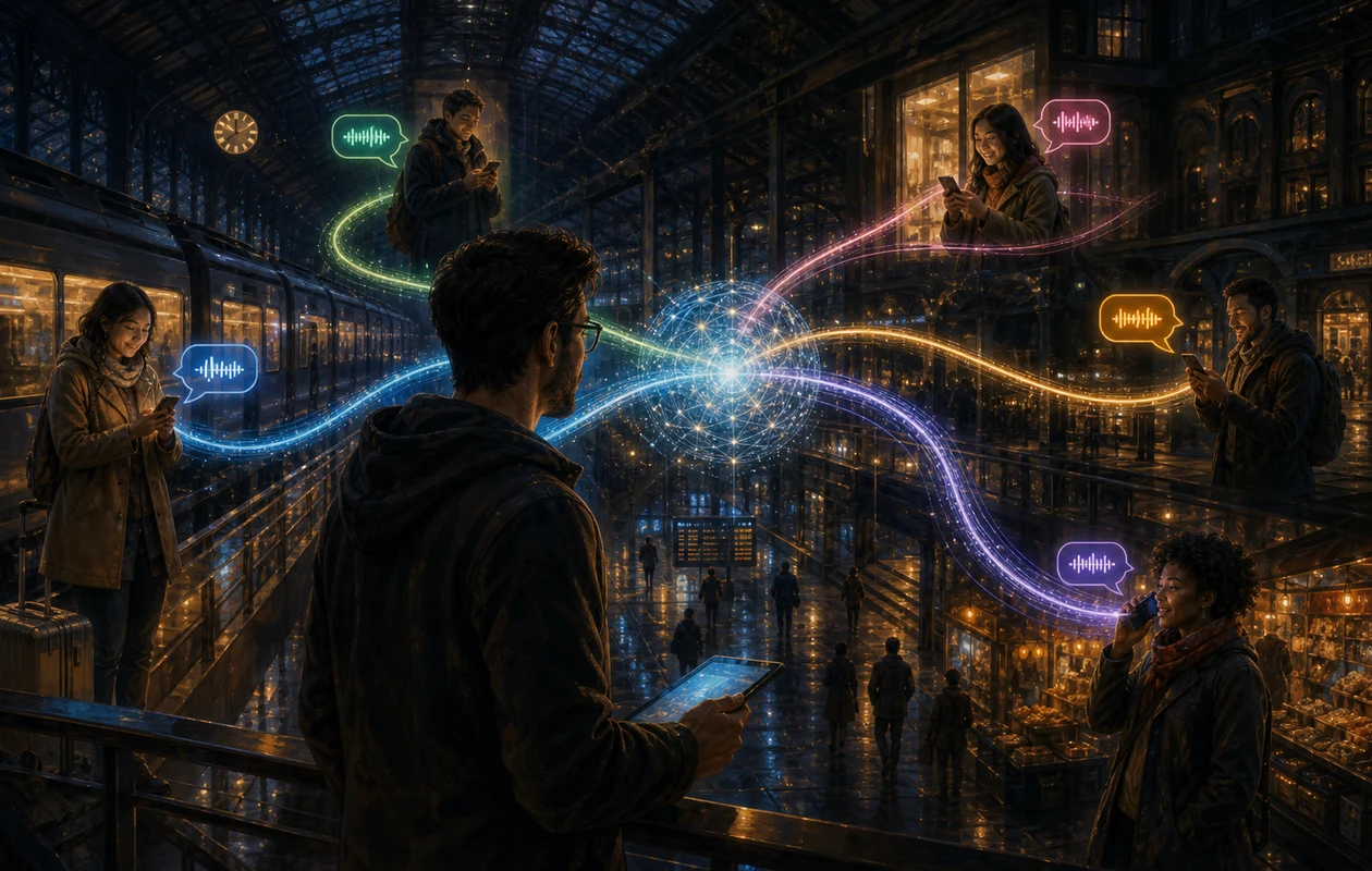 Illustration for systran-translation-api: multilingual signal control at the station