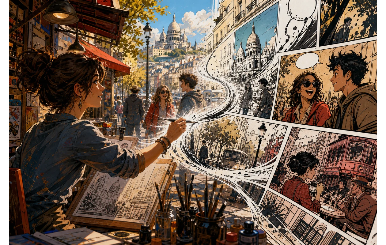 Illustration for together-ai: Team building ideas together around one fire
