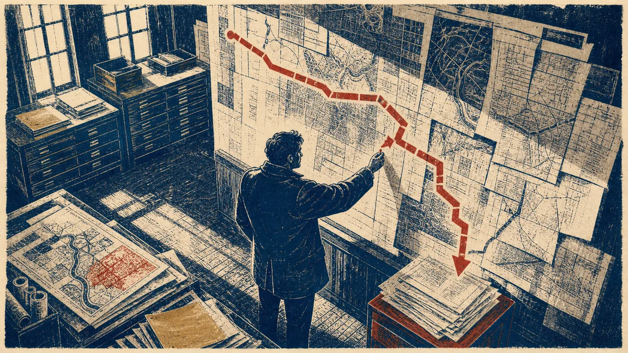 SEO-Analyse verfolgt eine auffällige Entwicklung durch ein Kartenarchiv